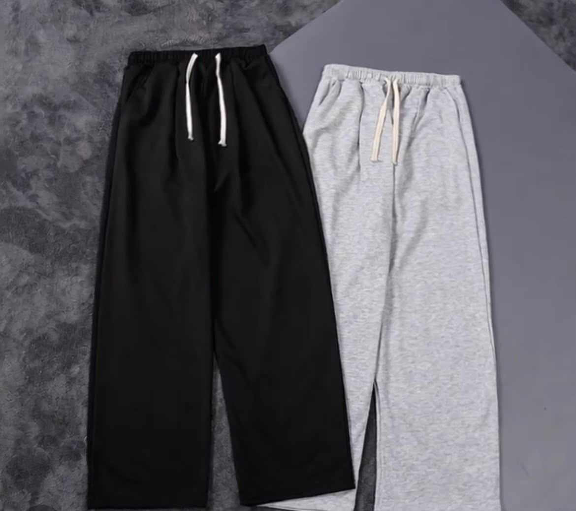 Vintage Minimalist Solid Color Sweatpants available through AP Logistics